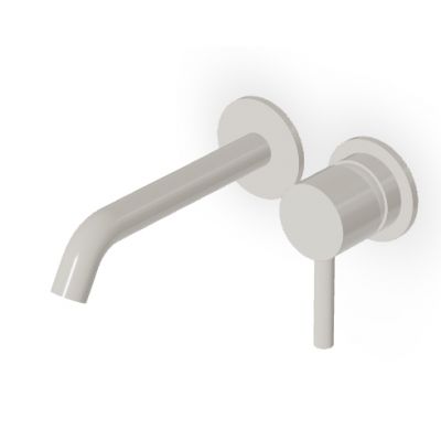 Zucchetti Pan S bateria umywalkowa ścienna Glossy Gesso ZPA433.J3