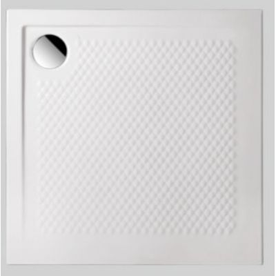 Art Ceram Scacchi brodzik 90x90 cm kwadratowy biały PDQ00801;00