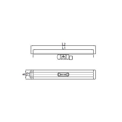 ACO ShowerDrain C korpus odpływu liniowego 78,5 cm P9010.92.02