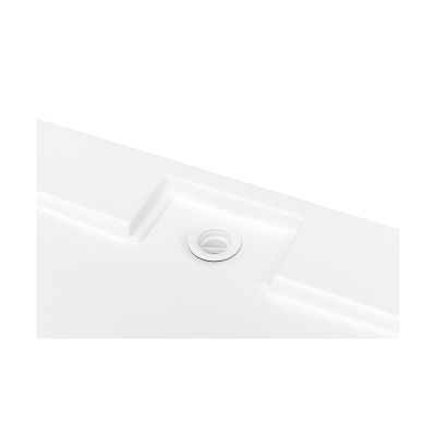 Besco Axim UltraSlim brodzik 80x80 cm kwadratowy biały #BAX-80-KW