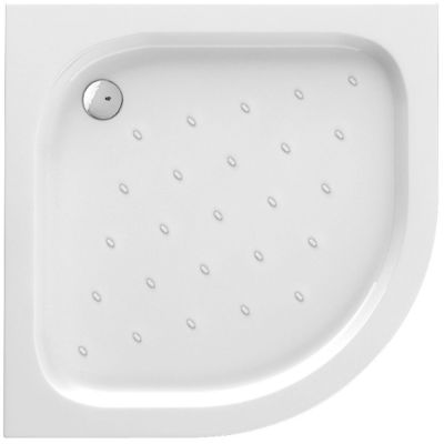 Deante Standard New brodzik półokrągły 80 cm biały KTA054B