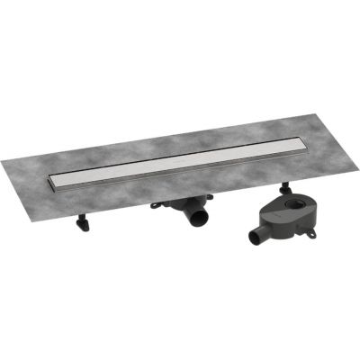 Hansgrohe RainDrain Go odpływ liniowy 70 cm kompletny stal szlachetna szczotkowana 56272800