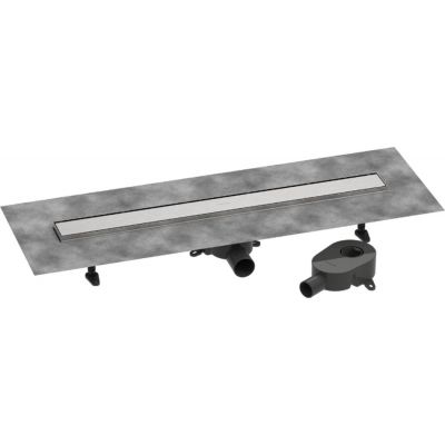 Hansgrohe RainDrain Go odpływ liniowy 80 cm kompletny stal szlachetna szczotkowana 56273800