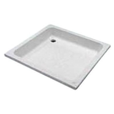 Brodzik kwadratowy 90 cm z ryflowanym dnem Koło Panda YBK0990