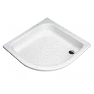 Brodzik półokrągły 90 cm z ryflowanym dnem Koło Panda YBN0990