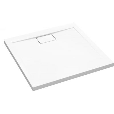 Polimat Vegar brodzik 90x90 cm kwadratowy biały 00116