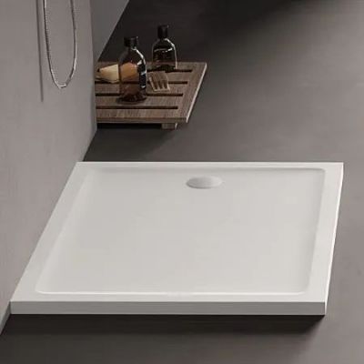 New Trendy Mild brodzik 140x90 cm prostokątny biały B-0641