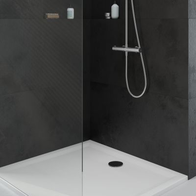 Oltens Superior brodzik kwadratowy 80x80 cm biały 17002000