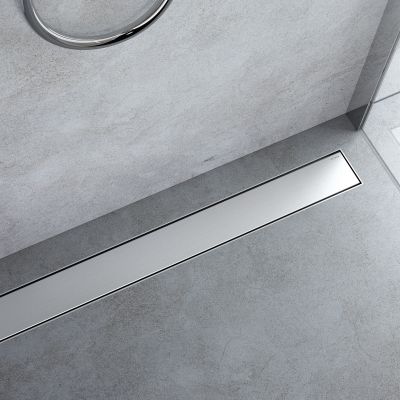 Oltens Langan 60 uniwersalny 2w1 odpływ prysznicowy liniowy 60 cm z kołnierzem 30001000