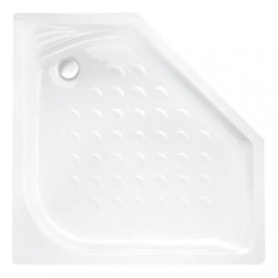 Brodzik pięciokątny 90 x 90 cm Poolspa Penta PBPQ311B0000000