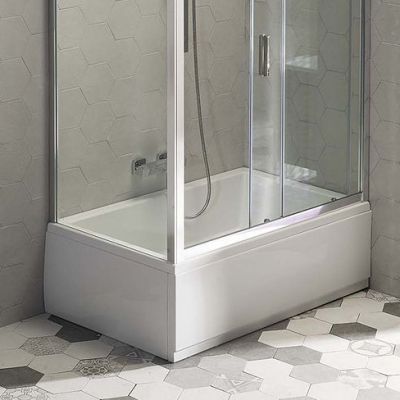 Polysan Deep brodzik 110x90 cm prostokątny biały 72363