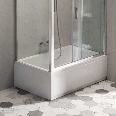 Polysan Deep brodzik 120x90 cm prostokątny biały 72383