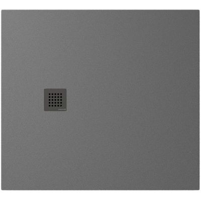 Polysan Treneca brodzik prostokątny 110x100 cm szary 84312.31