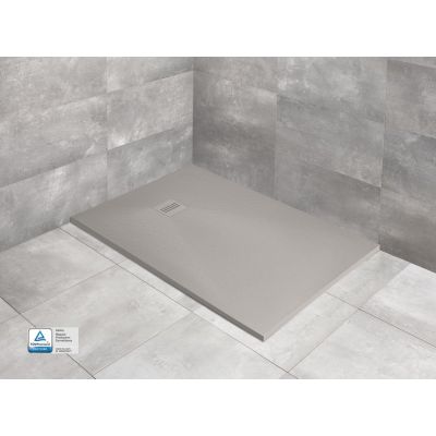 Radaway Kyntos F brodzik prostokątny 150x90 cm cement HKF15090-74