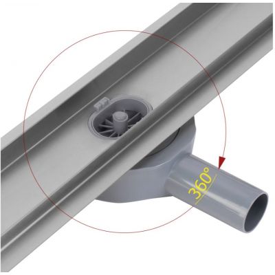 Rea Neox Pro odpływ liniowy 50 cm chrom REA-G5806