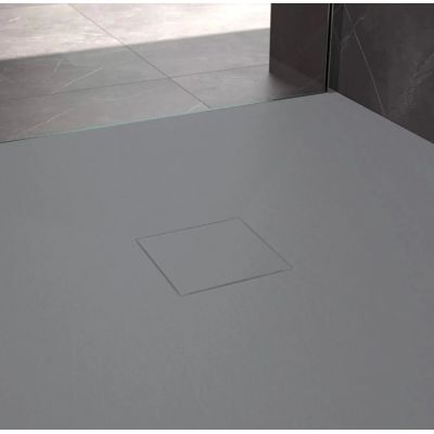 Rea Magnum Grey brodzik kwadratowy 90x90 cm szary REA-K4106