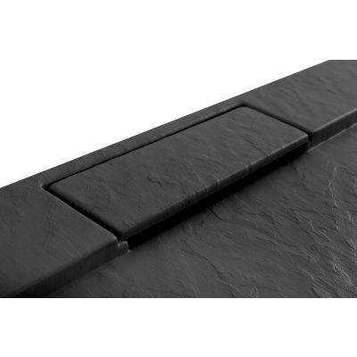 Rea Grand brodzik 100x80 cm prostokątny czarny REA-K4593