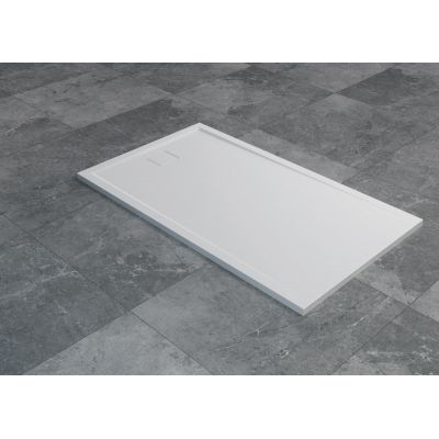 Outlet - SanSwiss Livada brodzik 80x120 cm prostokątny biały W20AS08012004