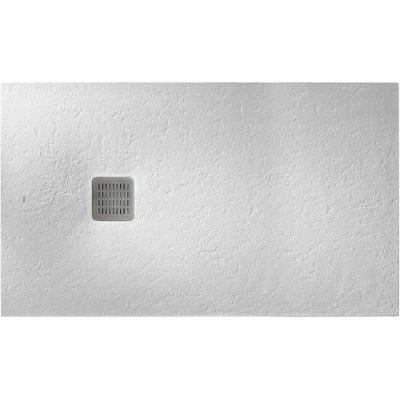 Roca Terran brodzik prostokątny 100x80 cm kompozyt Stonex złamana biel AP013E832001090