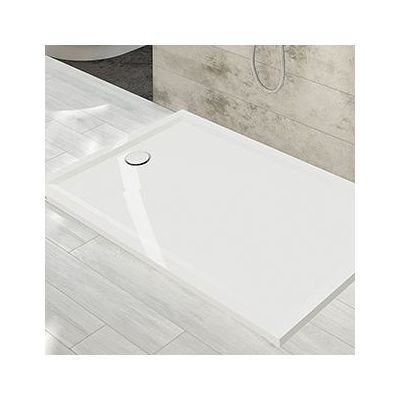 Sanplast Space Mineral brodzik 130x100 cm prostokątny B-M/SPACE S biały 645-410-0660-01-000