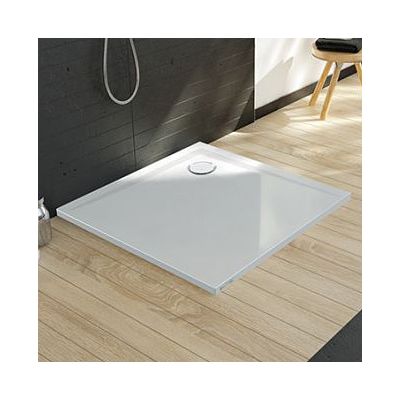 Sanplast Space Mineral brodzik 100x100 cm kwadratowy biały 645-290-0041-01-000
