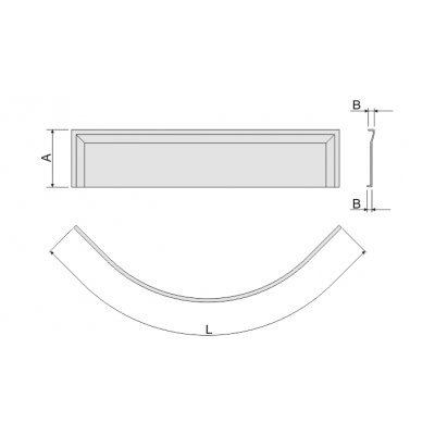 Obudowa brodzika OBP/CL 90x90x15 bi Sanplast Classic 625-010-0630-10-000