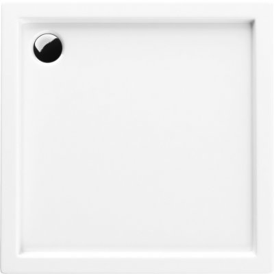 Schedpol Competia brodzik kwadratowy 80x80 cm biały 3.0160/K