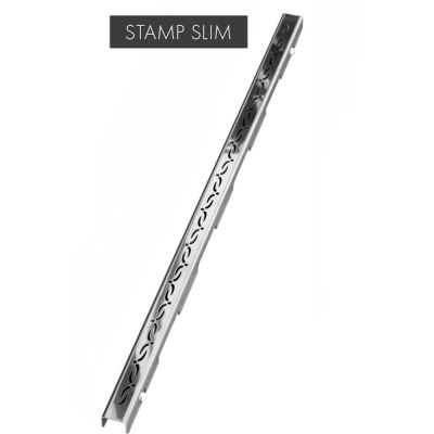 Schedpol Slim Lux brodzik podpłytkowy 130+50x80 cm Stamp Slim 10.114/OLSP