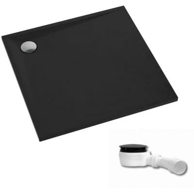 Schedpol Etrusco brodzik kwadratowy 90x90 cm czarny 3.461/C/ST