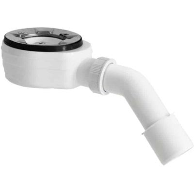 Schedpol Majestic White Stone brodzik kwadratowy z syfonem 80x80 cm biały 3.3500/B/ST-M6/B