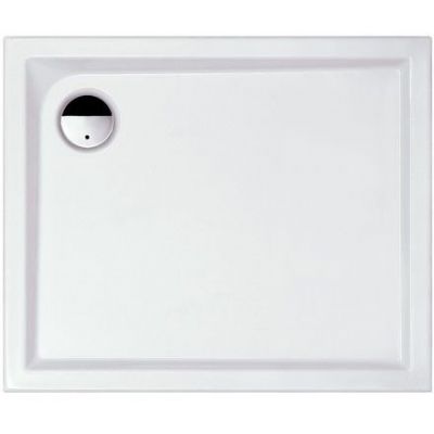 Sanplast Prestige brodzik prostokątny z powierzchnią antypoślizgową ProSafeSystem 100x80 cm biały 615-070-1330-01-002