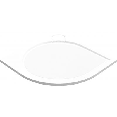 Vayer Boomerang brodzik 80x80 cm półokrągły biały 080.080.002.2-3.0.0.0.0