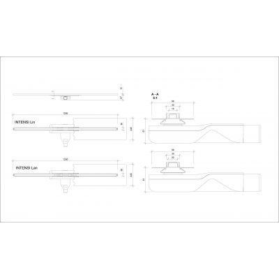Wiper Intensi 316 odpływ prysznicowy 120 cm srebrny 500.0258.31.120