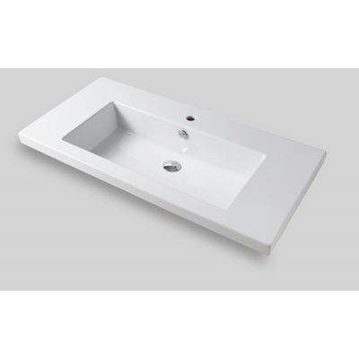 Art Ceram Gap umywalka 106x51 cm wpuszczana prostokątna biała GPL00101;00