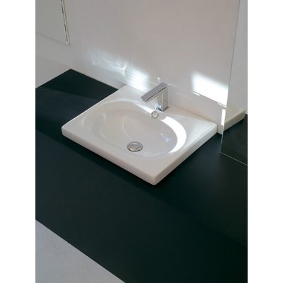 Art Ceram Blend umywalka 55x45 cm prostokątna biała BLL00401;00