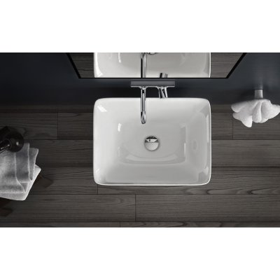 Art Ceram Cow umywalka 60x45 cm wolnostojąca biała CWL00401;00