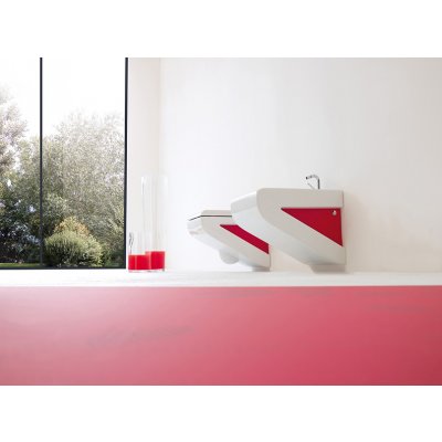 Art Ceram La Fontana miska WC wisząca dwukolorowy LFV00101;51