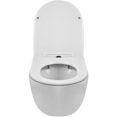 Balneo Luna miska WC z deską wolnoopadającą wisząca bez kołnierza biały G0101010101-2