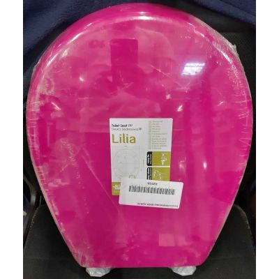 Bisk deska sedesowa lilia róż 02939