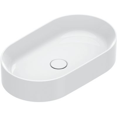 Catalano Zero umywalka 60x35 cm owalna nablatowa biała 0122600001