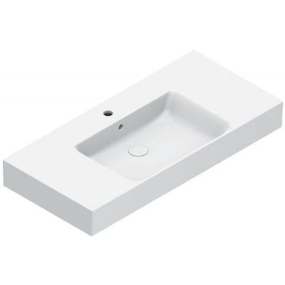 Catalano New Premium umywalka 100x47 cm prostokątna ścienna-meblowa-nablatowa biała 0221011001