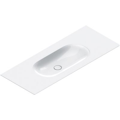 Catalano Sfera umywalka 125x50 cm prostokątna ścienna-meblowa-z blatem biały połysk 0521261001