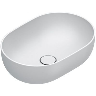 Catalano Sfera umywalka 50x35 cm owalna nablatowa biała 0522500021