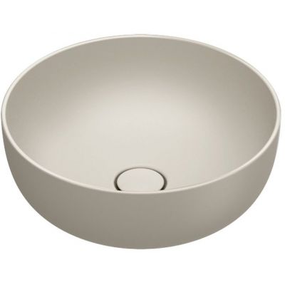 Catalano Sfera umywalka 42x42 cm okrągła nablatowa satin sabbia 0523430029 