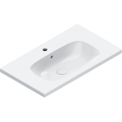 Catalano Alvea umywalka 80x46 cm prostokątna ścienna-meblowa biała 0620811001