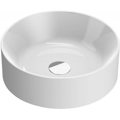 Catalano Zero umywalka 40x40 cm okrągła biała 0123400001