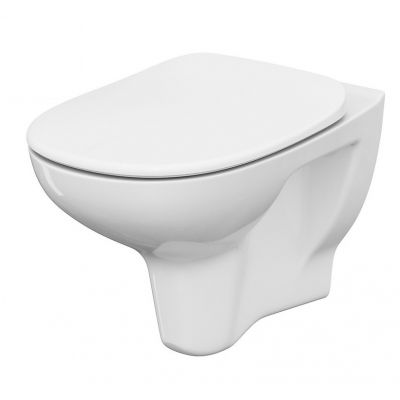 Cersanit Arteco miska WC z deską wolnoopadającą wisząca bez kołnierza biały S701-180