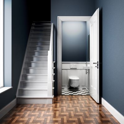 Clou Hammock miska WC z deską wolnoopadającą wisząca bez kołnierza biały połysk CL/04.01080