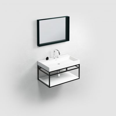 Clou New Wash Me umywalka 70x42 cm prostokątna ścienna-nablatowa biała CL/02.01432