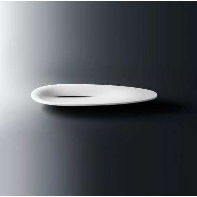 Clou First umywalka 84x38 cm owalna nablatowa biała CL/02.27011